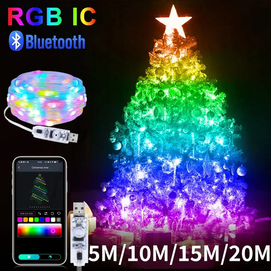 Lampki LED sterowane przez Bluetooth i aplikację!